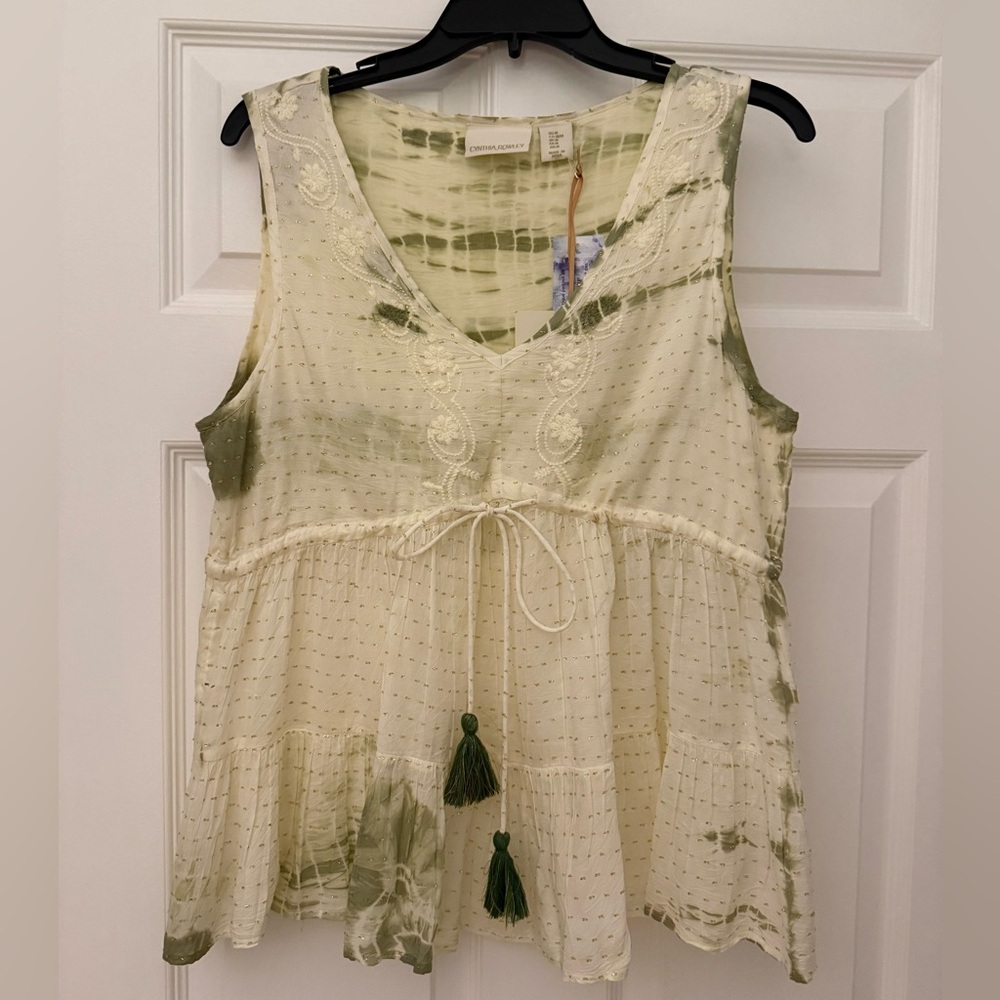 Cynthia Rowley Sleeveless Blouse